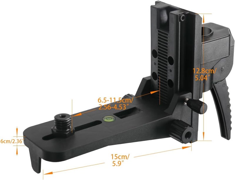 SMTOER Mounting Bracket Clamps with 1/4''-20 and 5/8''-11 Threads, Adapter for Telescoping Support Poles - Image 3